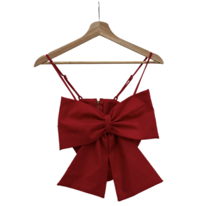 Top lazo rojo