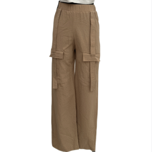 Pantalon bolsillos marrón