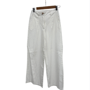 Pantalon ancho blanco