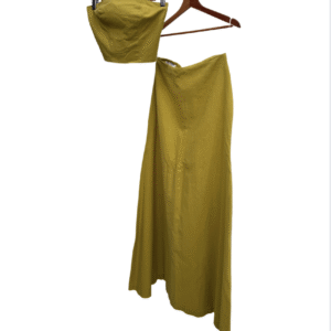 Set strapless verdoso