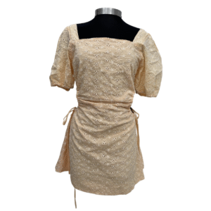 Vestido ojalillo campesino