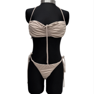 Bikini beige brillante