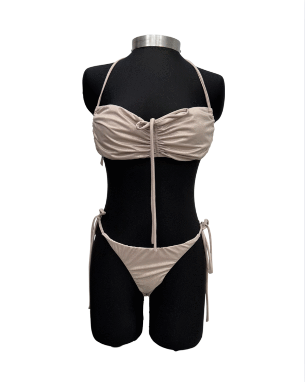 Bikini beige brillante